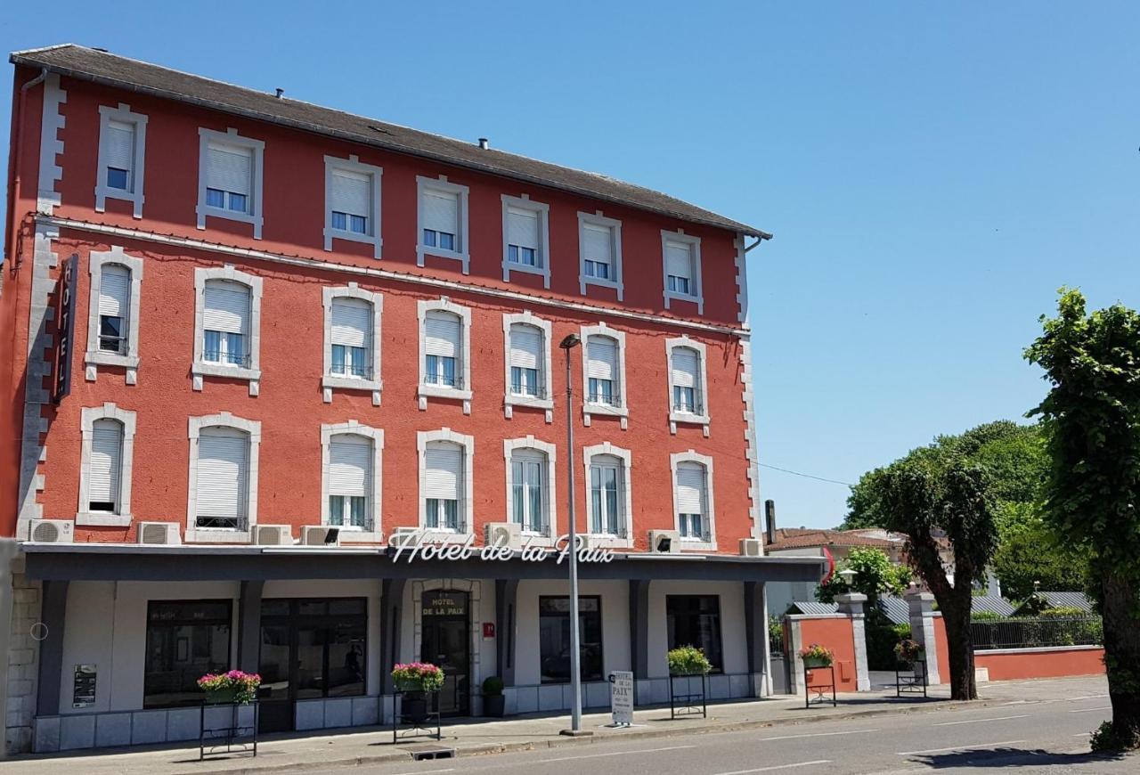Hotel de La Paix Oloron-Sainte-Marie Exterior foto