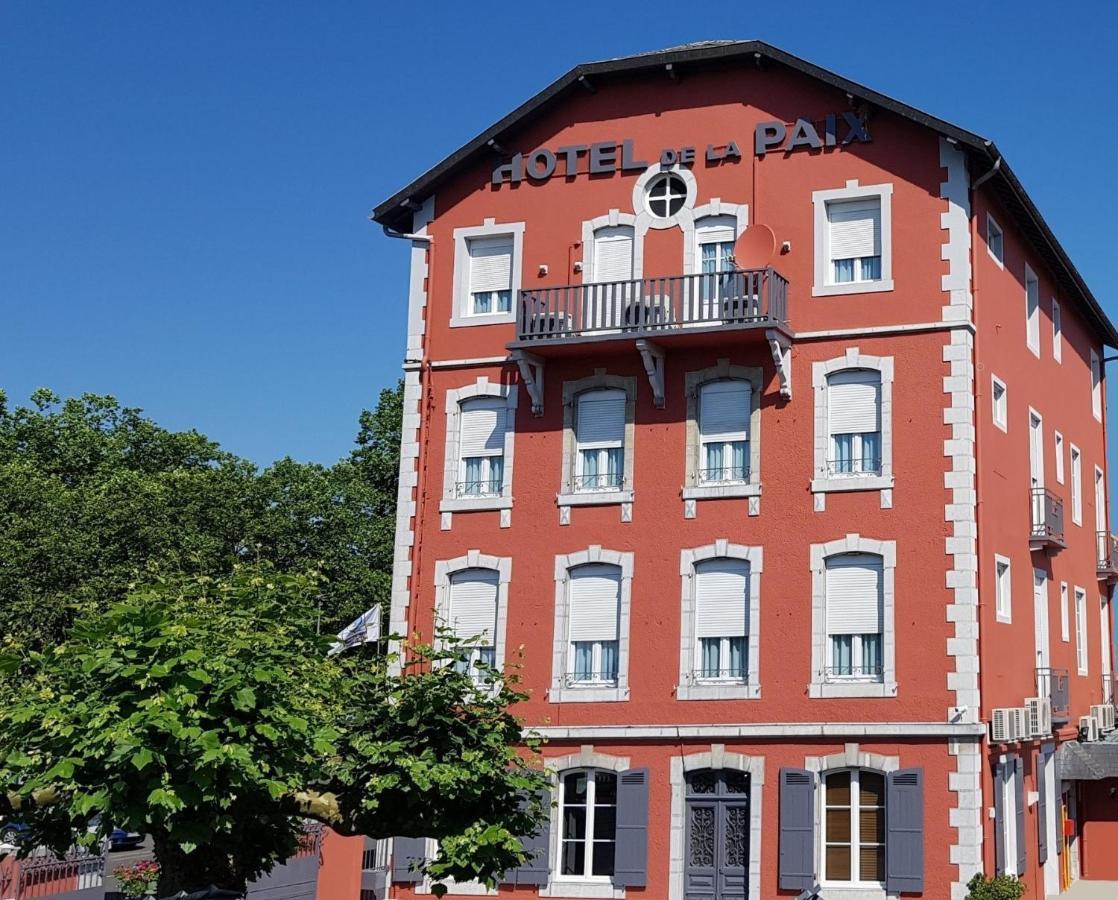 Hotel de La Paix Oloron-Sainte-Marie Exterior foto